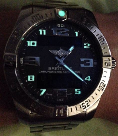 breitling aerospace evo lume|breitling aerospace evo instructions.